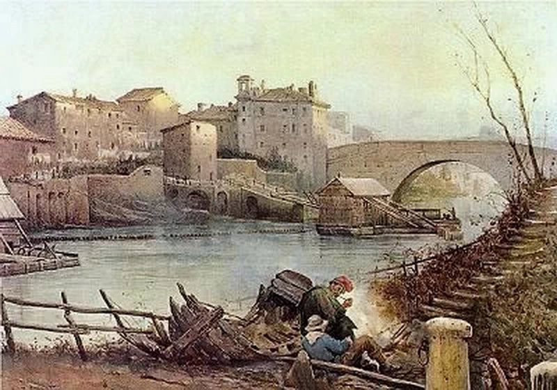Ponte Cestio ed Isola Tiberina, Rione XII Ripa